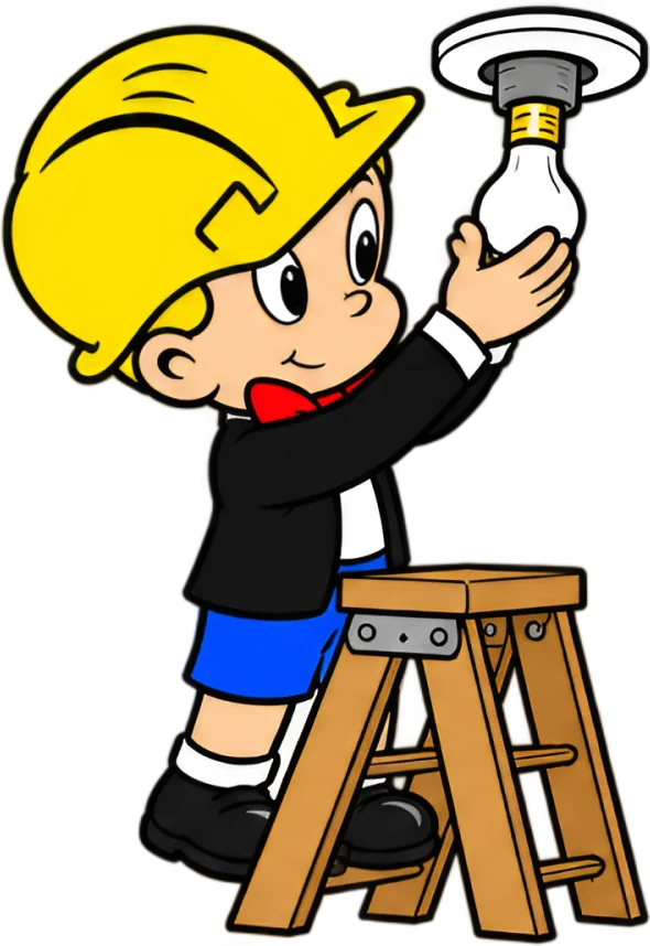 Richie Rich electrician checking an electrical installation for a Camps Bay property